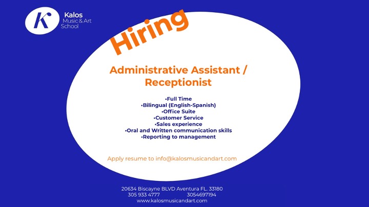 Administrative Assistant Hiring